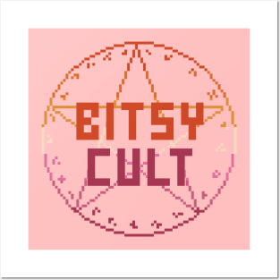 Lesbian "Vintage" Bitsy Cult Posters and Art